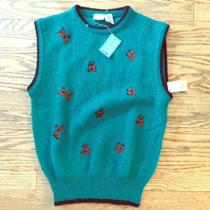 VTG j.g. Hook wool sweater vest
